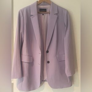 Eloquii long lavender blazer